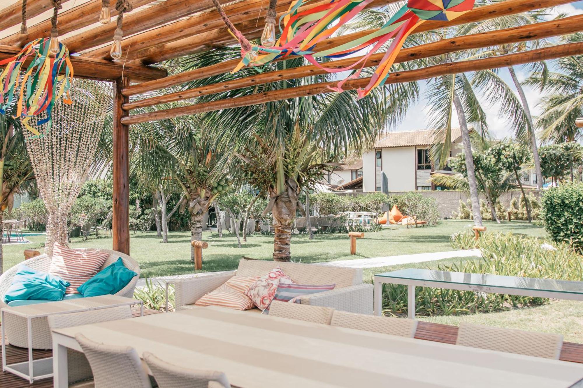 Casa 4 Suites Beira-Mar Praia De Muro Alto Порту-де-Галиньяш Экстерьер фото