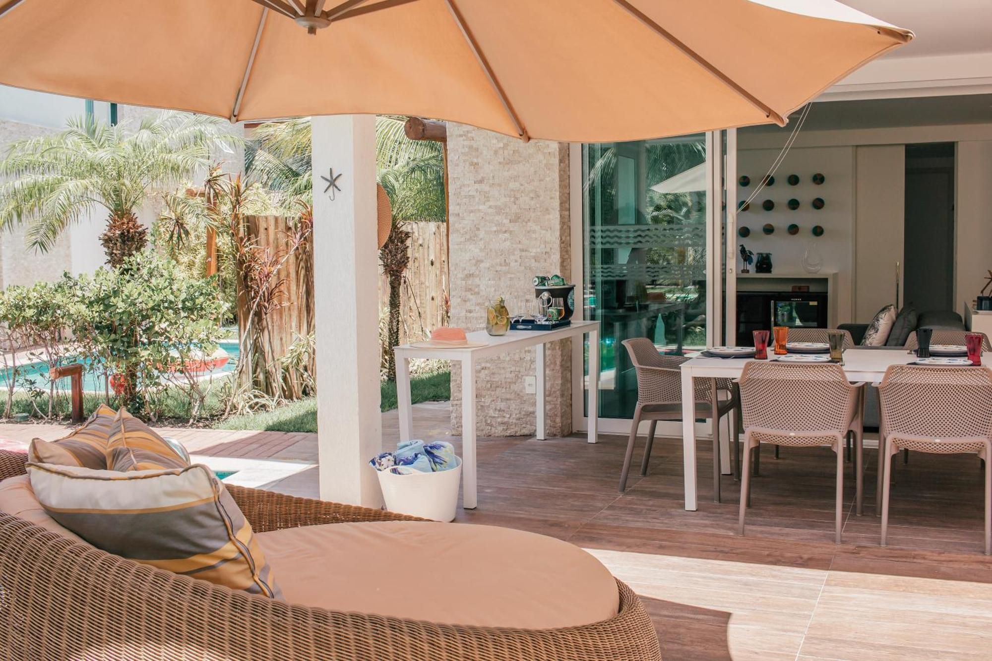 Casa 4 Suites Beira-Mar Praia De Muro Alto Порту-де-Галиньяш Экстерьер фото
